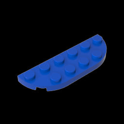 GDS-899 - Plate Round Corner 2 x 6 Double