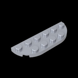 GDS-899 - Plate Round Corner 2 x 6 Double