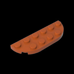 GDS-899 - Plate Round Corner 2 x 6 Double