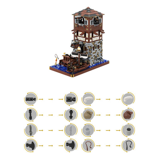 MOC-126224 Medieval lighthouse
