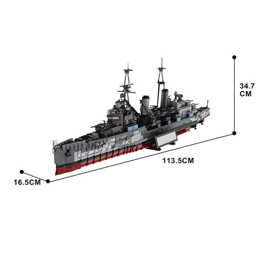 MOC-67092 HMS Belfast 1939 Refit WW2