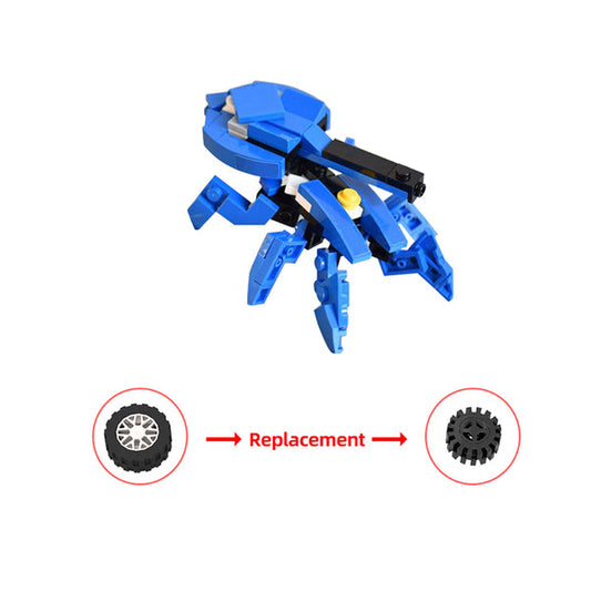 MOC-140643 Spider robot tank with laser cannon