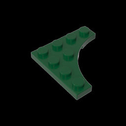 GDS-90033 - Plate Special 4 x 4 with Curved Cutout