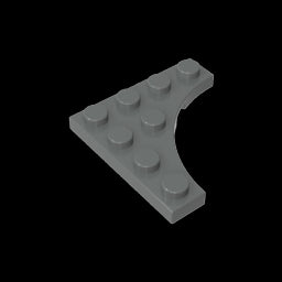 GDS-90033 - Plate Special 4 x 4 with Curved Cutout