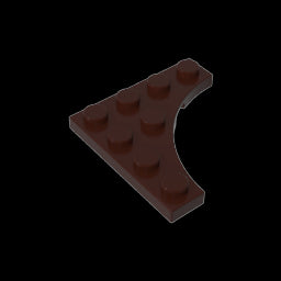 GDS-90033 - Plate Special 4 x 4 with Curved Cutout