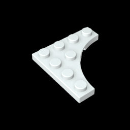 GDS-90033 - Plate Special 4 x 4 with Curved Cutout