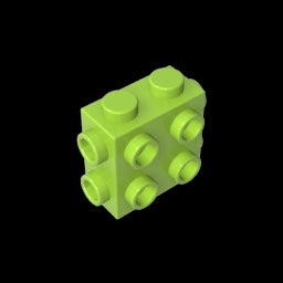 GDS-90082 - Brick Special 1 x 2 x 1 2/3 with Eight Studs on 3 Sides