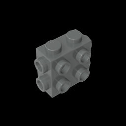 GDS-90082 - Brick Special 1 x 2 x 1 2/3 with Eight Studs on 3 Sides