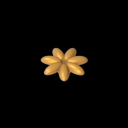 GDS-90121 - Plant, Outdoor Accessory Kit, Flower with 7 Thin Petals and Pin