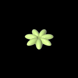 GDS-90121 - Plant, Outdoor Accessory Kit, Flower with 7 Thin Petals and Pin