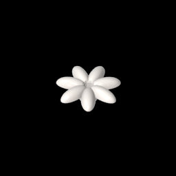 GDS-90121 - Plant, Outdoor Accessory Kit, Flower with 7 Thin Petals and Pin