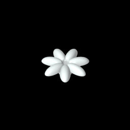 GDS-90121 - Plant, Outdoor Accessory Kit, Flower with 7 Thin Petals and Pin