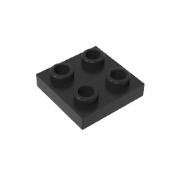 GDS-902 - Plate Special 2 x 2 with Pin on Bottom