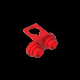 GDS-90215 - Minifig Neckwear Bracket with 2 Back Studs