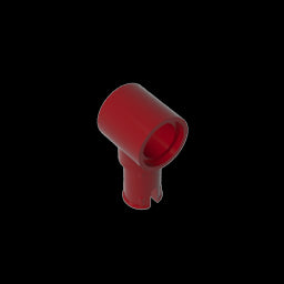 GDS-925 - Technic Pin Connector Hub with 1 Pin with Friction Ridges Lengthwise