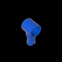 GDS-925 - Technic Pin Connector Hub with 1 Pin with Friction Ridges Lengthwise