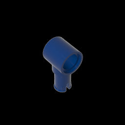 GDS-925 - Technic Pin Connector Hub with 1 Pin with Friction Ridges Lengthwise