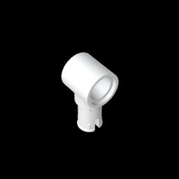 GDS-925 - Technic Pin Connector Hub with 1 Pin with Friction Ridges Lengthwise