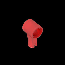 GDS-925 - Technic Pin Connector Hub with 1 Pin with Friction Ridges Lengthwise