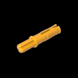 GDS-929 - Technic Axle Pin 3L with Friction Ridges Lengthwise and 1L Axle