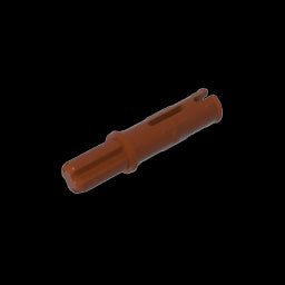 GDS-929 - Technic Axle Pin 3L with Friction Ridges Lengthwise and 1L Axle
