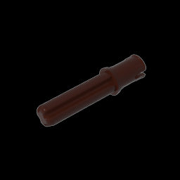 GDS-930 - Technic Axle Pin 3L with Friction Ridges Lengthwise and 2L Axle