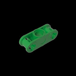 GDS-935 - Technic Axle and Pin Connector Perpendicular 3L with Centre Pin Hole