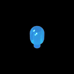 GDS-942 - Light Cover with Internal Bar / Bionicle Barraki Eye