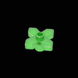 GDS-943 - Plant, Flower 2 x 2 Leaves - Angular