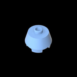 GDS-946 - Brick Round 2 x 2 Truncated Cone
