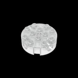 GDS-951 - Brick Round 4 x 4 with 4 Side Pin Holes and Center Axle Hole