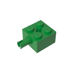 GDS-953 - Brick Special 2 x 2 with Pin and Axle Hole