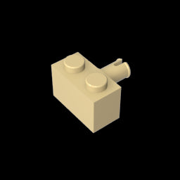 GDS-956 - Brick Special 1 x 2 with Pin