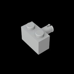 GDS-956 - Brick Special 1 x 2 with Pin