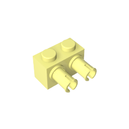 GDS-957 - Brick Special 1 x 2 with 2 Pins