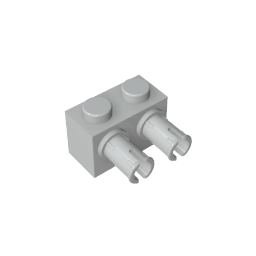GDS-957 - Brick Special 1 x 2 with 2 Pins