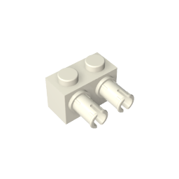 GDS-957 - Brick Special 1 x 2 with 2 Pins