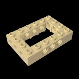 GDS-973 - Technic Brick 4 x 6 Open Center