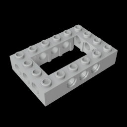 GDS-973 - Technic Brick 4 x 6 Open Center