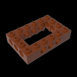 GDS-973 - Technic Brick 4 x 6 Open Center