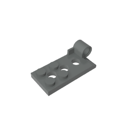 GDS-975 - Hinge Plate 2 x 4 with Pin Hole - Bottom