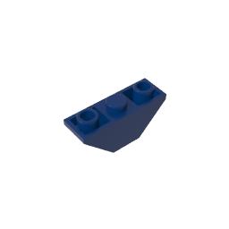 GDS-984 - Slope Inverted 45 Degrees 3 x 1 Double with 2 Blocked Open Studs