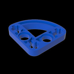 GDS-990 - Technic Beam 3 x 3 L-Shape with Quarter Ellipse Thin