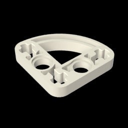 GDS-990 - Technic Beam 3 x 3 L-Shape with Quarter Ellipse Thin