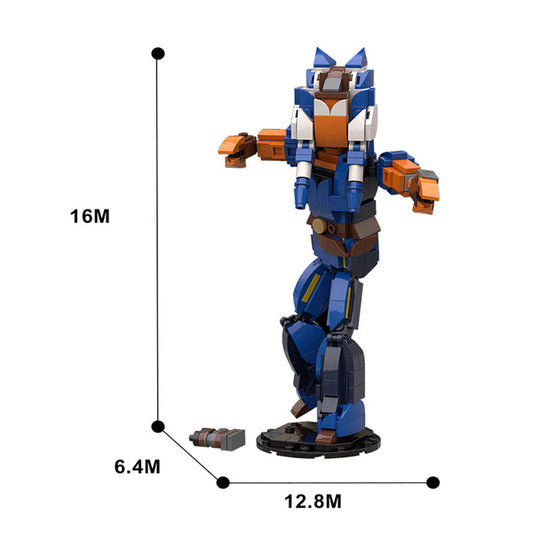 MOC-73665 Ahsoka Tano action figure from The Clone Wars