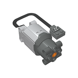 GDS-F0005 - Motor, Large, Power Functions with Dark Bluish Gray Bottom