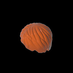 GDS-M112 - Minifig Hair Short, Tousled with Side Part