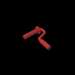 GDS-90263 - Equipment Paint Roller Brush Handle Edge On Handle