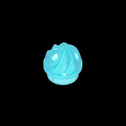 GDS-90501 - Plate Round 1 x 1 Swirled Top