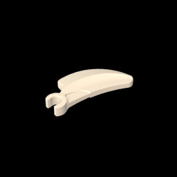 GDS-90490- Creature Body Part, Barb Large (Claw, Talon) with Clip